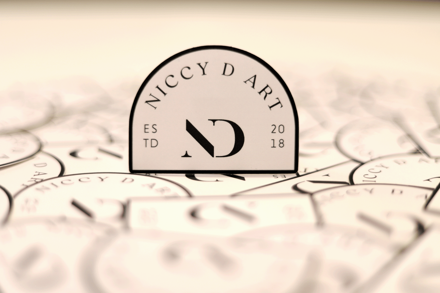 Niccy D Art | Sticker