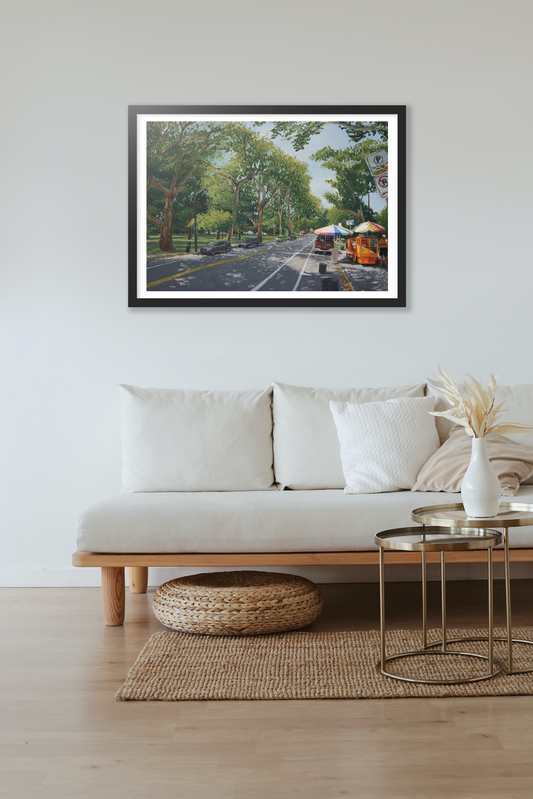 Gus and YaiYia's (Impressionism study) | Print