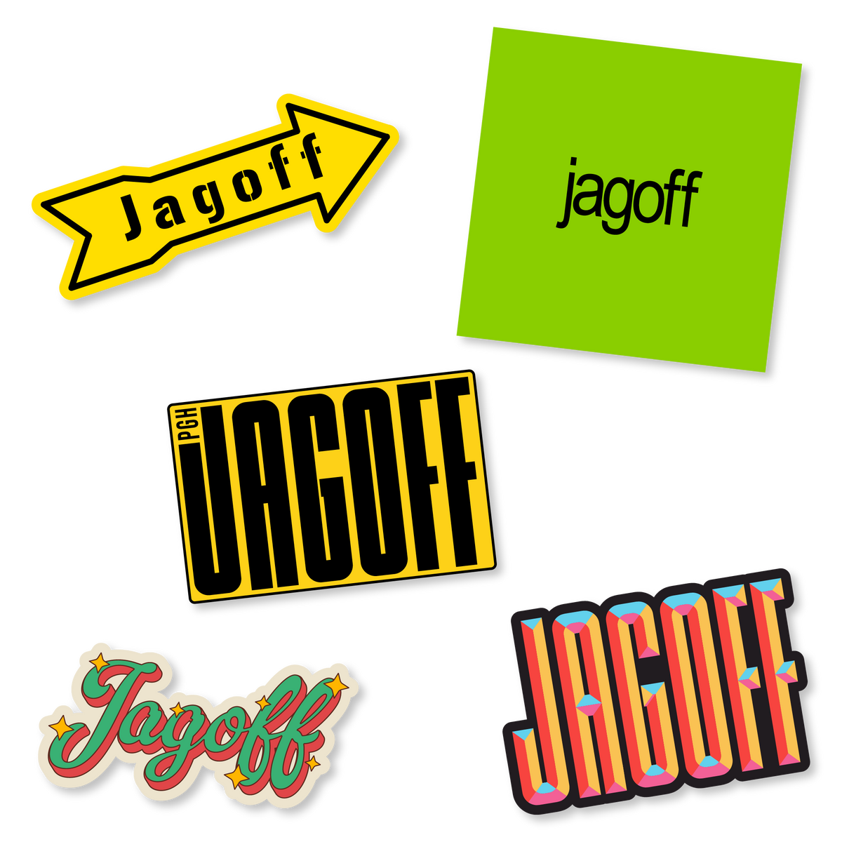 Don't be a Jag Sticker Bundle