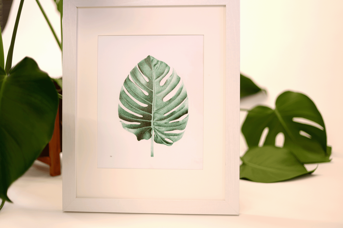 Monstera Print