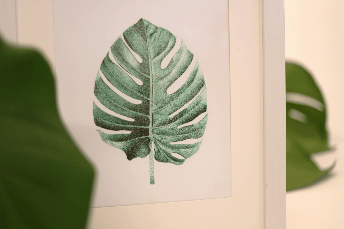 Monstera Print