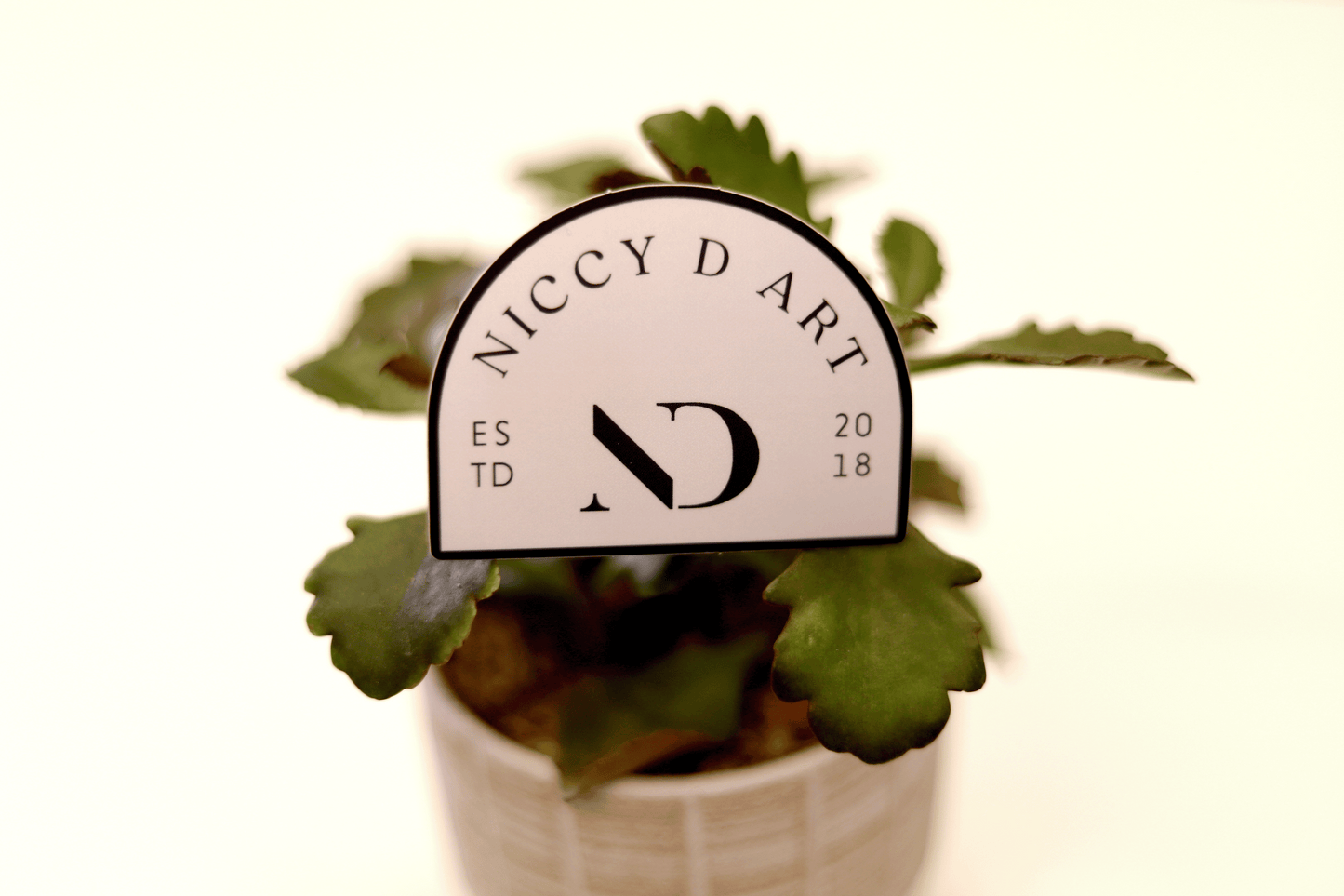 Niccy D Art | Sticker