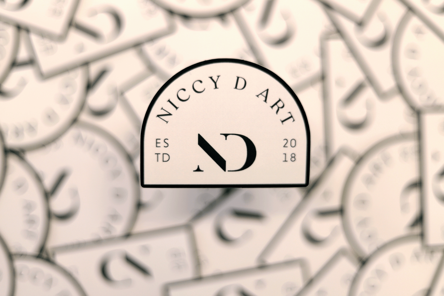 Niccy D Art | Sticker