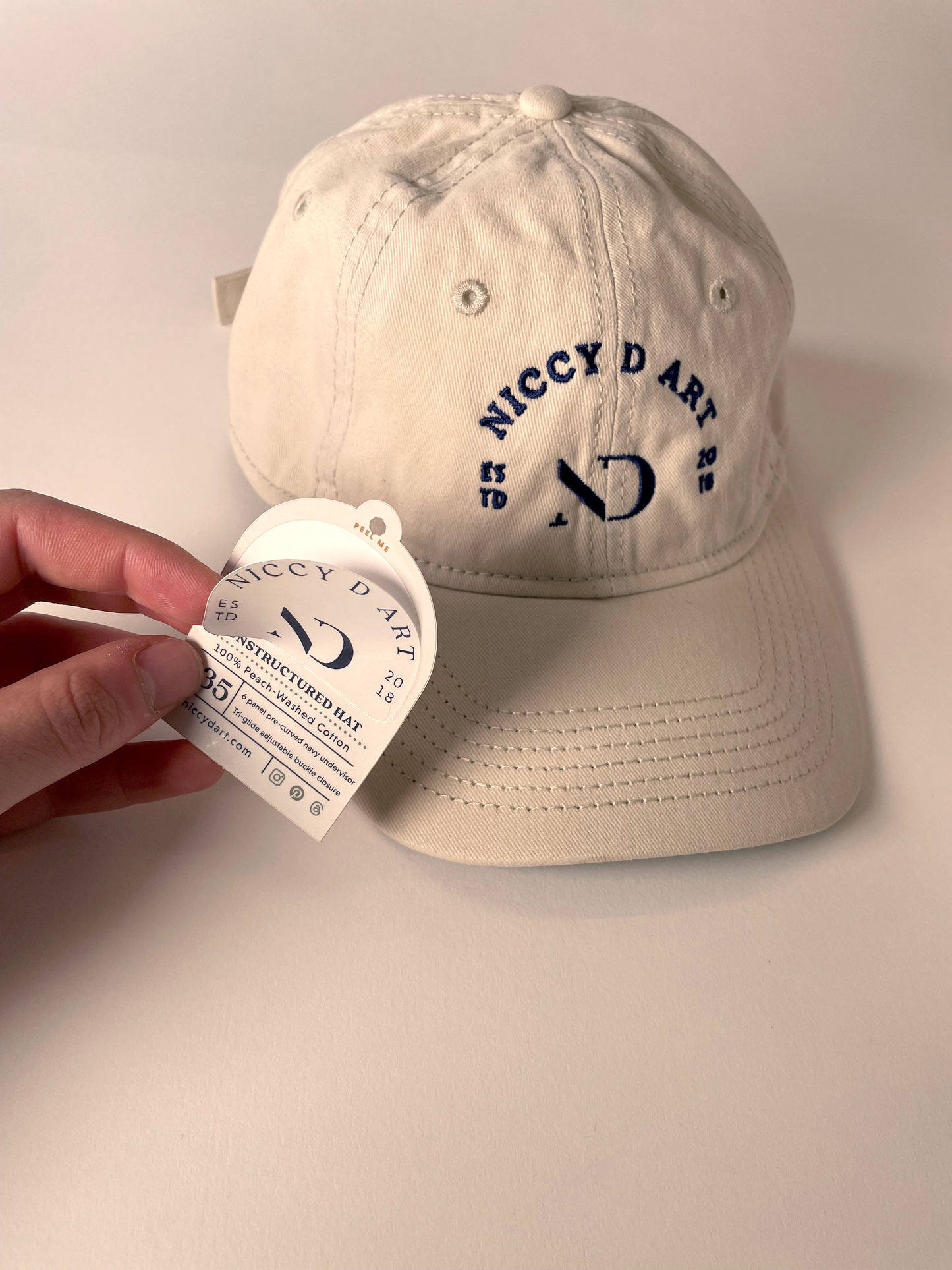 Niccy D Art |  Unstructured Hat