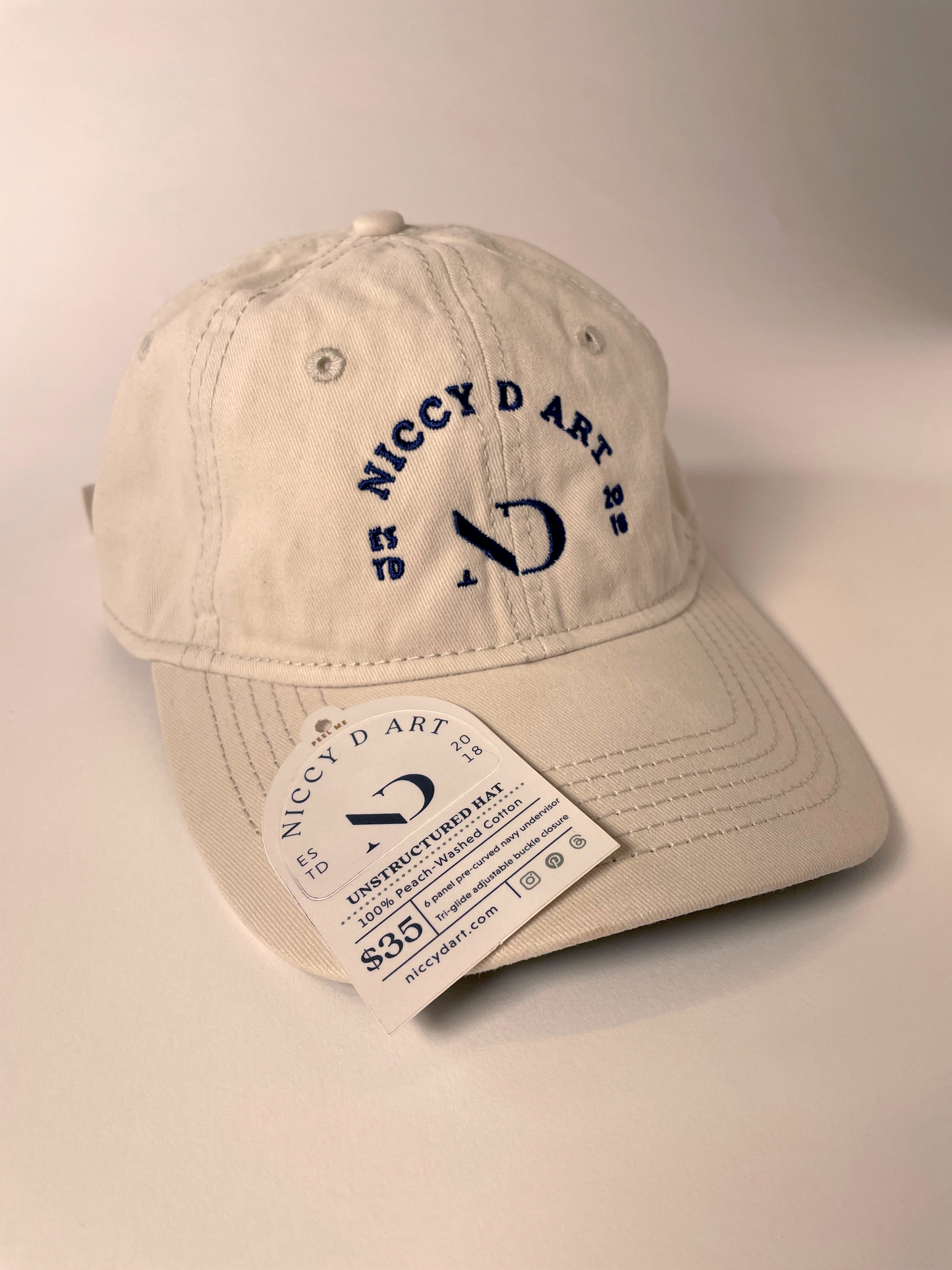 Niccy D Art |  Unstructured Hat