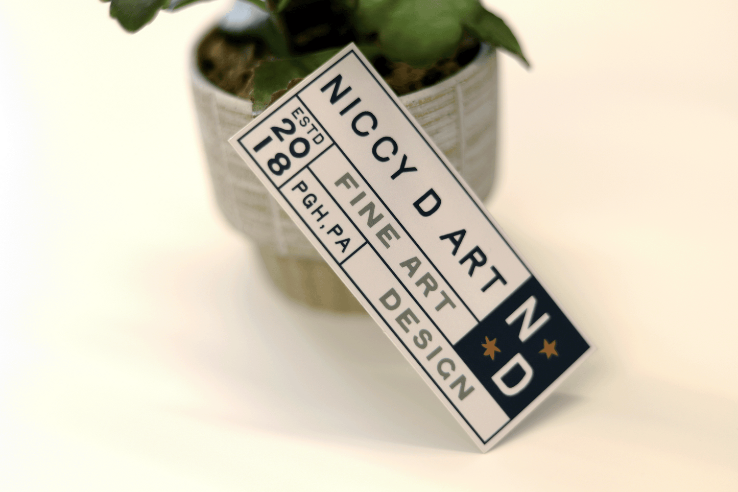 ND Art Vintage | Sticker