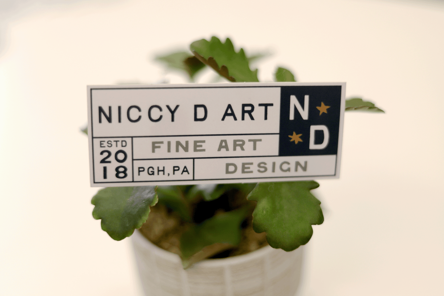 ND Art Vintage | Sticker