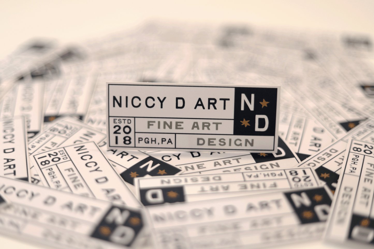 ND Art Vintage | Sticker