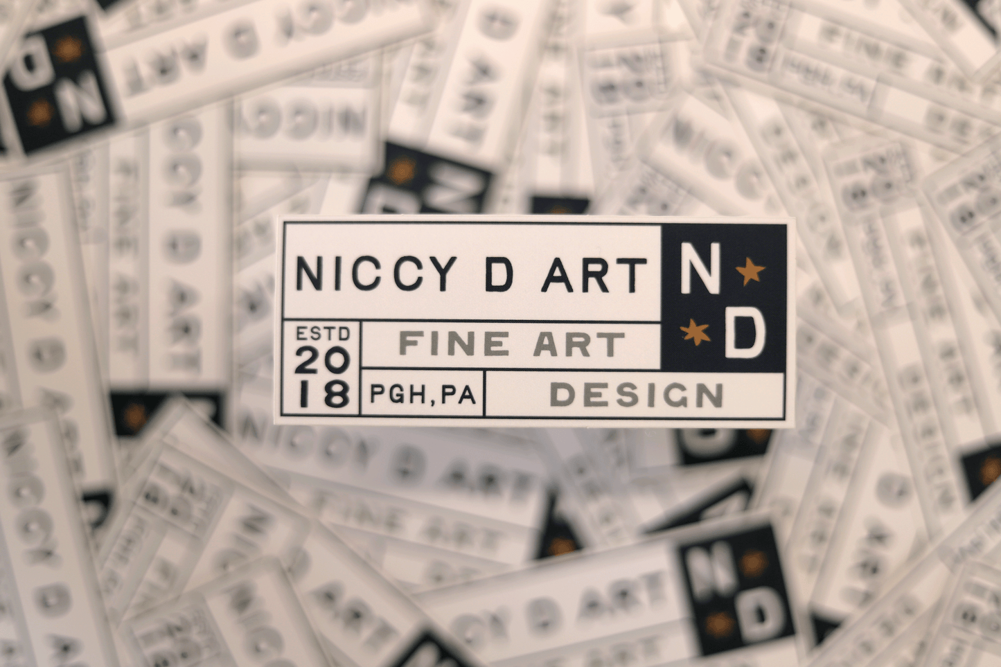 ND Art Vintage | Sticker