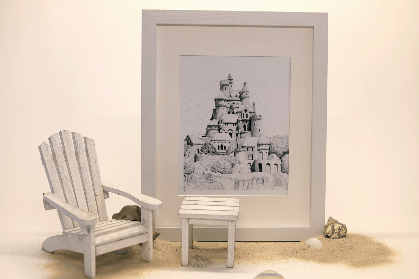 Sandcastle Print (New)