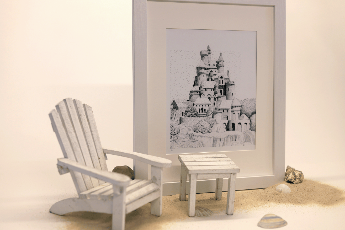 Sandcastle Print (New)