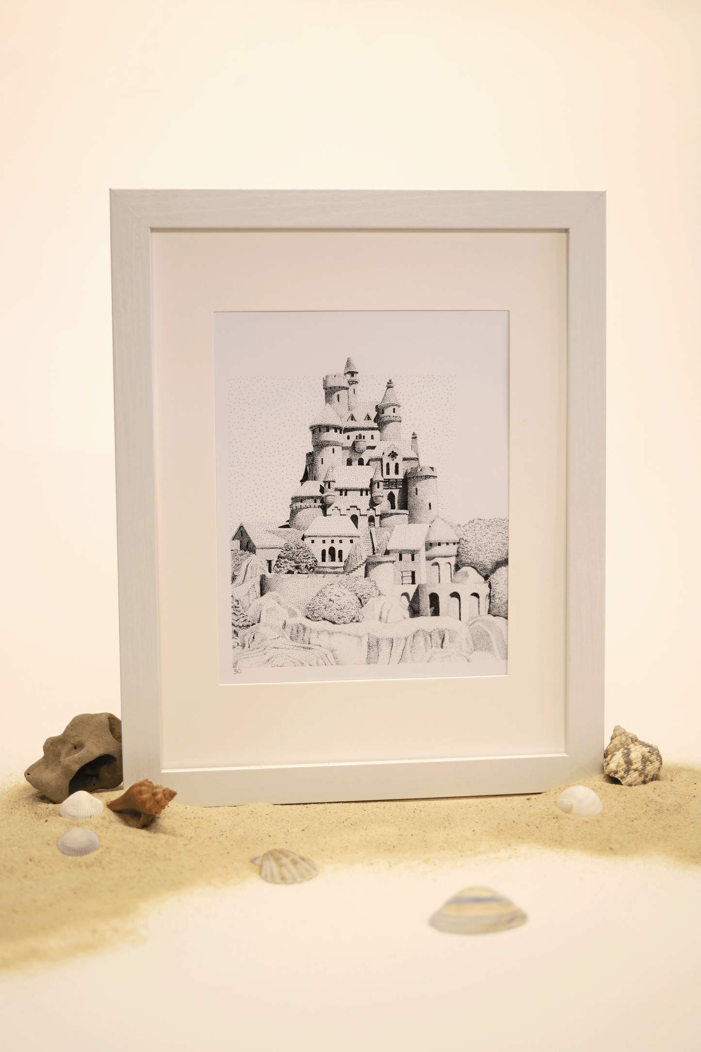 Sandcastle Print (New)