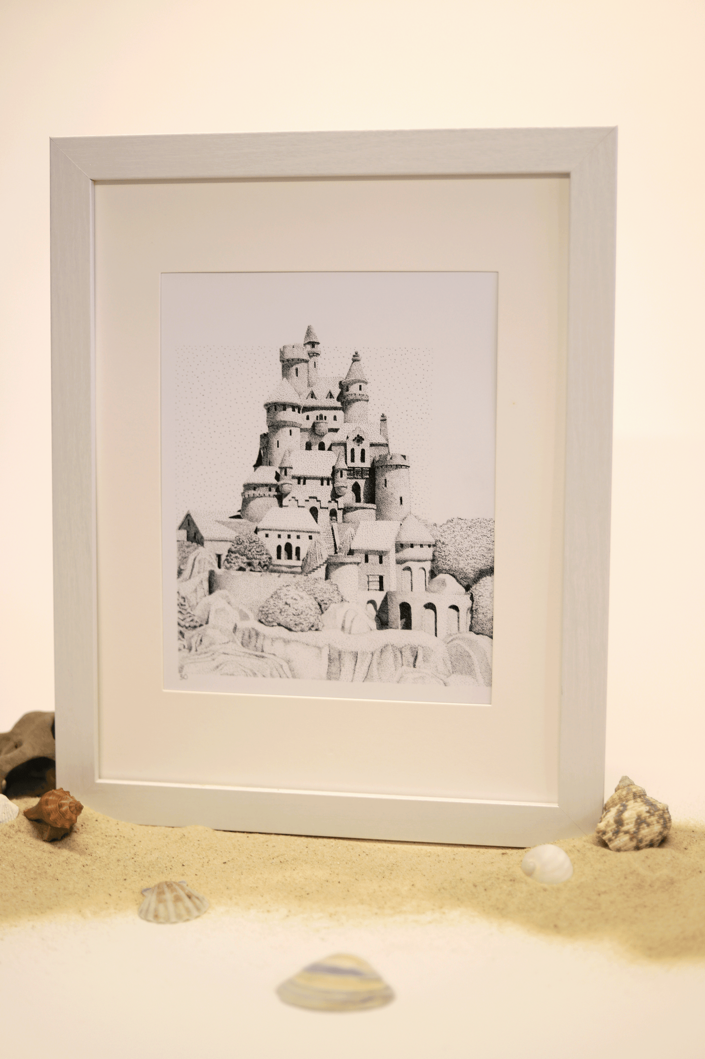 Sandcastle Print (New)