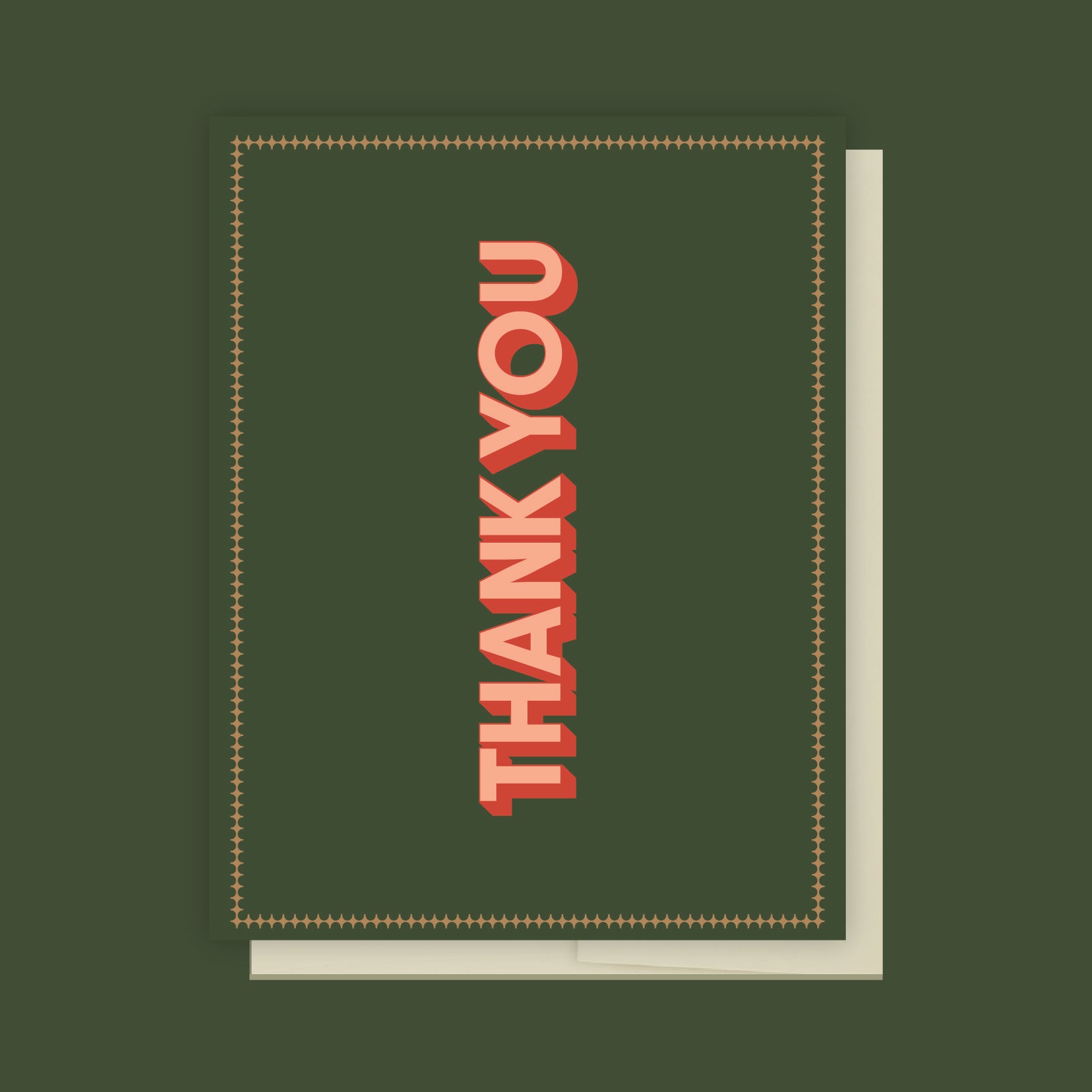 Thank you | Landscape Greeting Card
